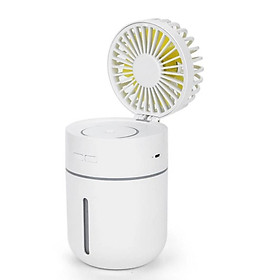 Quạt phun sương mini Calibra 3 in 1\ Hàng chính hãng + Bình chứa nước 400 ml + Nguồn USB