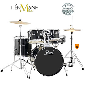 Mua Bộ Trống Dàn Cơ Pearl Jazz Drum RS505C-C31 Jet Black RS505CC31 Hàng Chính Hãng - Kèm Móng Gẩy DreamMaker