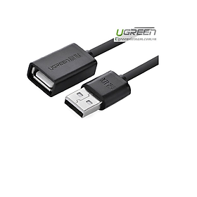 Mua Cáp nối dài USB 2.0  1 đầu đực  1 đầu cái 2.0  mạ vàng Ugreen 10314 (1M) - Hàng Chính Hãng