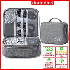 Mua Túi Đựng Phụ Kiện Điện Thoại 2 Ngăn Lớn Cải Tiến Nhiều Ngăn Chống Nước  Chống Sốc - Hàng Chính Hãng dododios