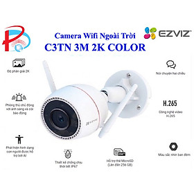 Mua Camera Wifi Ngoài Trời EZVIZ C3TN 3M 2K Color Night Vision  Có màu ban đêm  đàm thoại 2 chiều - Hàng chính hãng