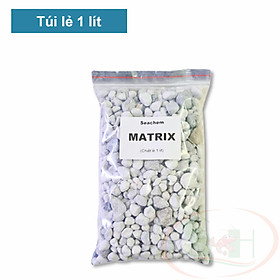 Vật liệu lọc Seachem Matrix 100ml, 250ml, 1L, 4L, 20L, 100L đá sứ Matrix lọc nước bể cá tép thủy sinh