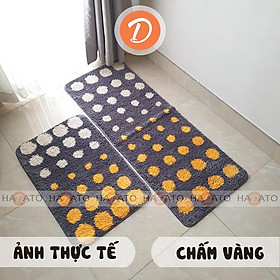 THẢM bếp LÔNG THẢM trải sàn THẤM HÚT TỐT phù hợp trang trí phòng bếp, phòng ngủ - BÁN LẺ TỪNG TẤM - TB 8