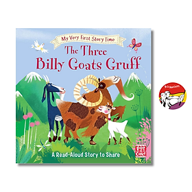 Sách - The Three Billy Goats Gruff: Fairy Tale by Ronne Randall - Children Picture book in English