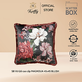 Mua SCATTER BOX Vỏ Gối Cao Cấp nhập khẩu Ireland Anh Quốc MAGNOLIA màu BLUSH kích thước 45x45 Phong cách hiện đại