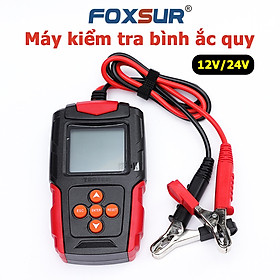Máykiểm tra bình ắc quy ô tô xe máy tàu thuyền FBT200 test bình 12V 24V 3AH-200Ah đo nội trở CCA