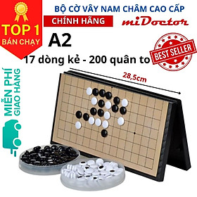 Ảnh bìa [LOẠI XỊN - CÓ CHỌN SIZE] Cờ Vây Nam Châm Cao Cấp, Cờ Caro Tiện Dụng Chính Hãng - Chọn Nhiều Cỡ