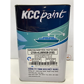 Sơn chịu nhiệt KCC Paint Yeol Coat Black QT606-9180 18L