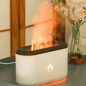 Air Humidifier 3D Flame Mist Maker Aromatherapy Diffuser for Office Bedroom