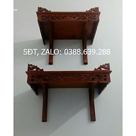 Mua Trang Thờ Treo Tường gỗ Tràm Bông Vàng 60cm