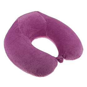 Memory Foam Travel Neck Pillow Head Support Sleeping Cushion for Home Office Travel