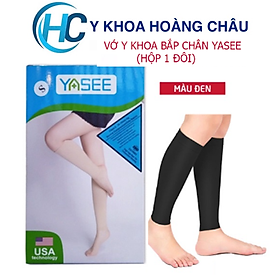 Vớ Y Khoa Bắp Chân Yasee, Tất Suy Giãn Tĩnh Mạch (Màu đen, hộp 2 chiếc)