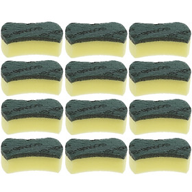 Vỉ 12 Miếng Cước cọ rửa siêu sạch có mút 3X Scotch Brite 3M