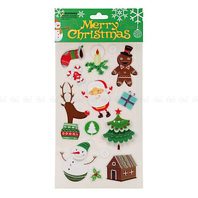 Hình Dán Nổi Trang Trí Noel (14 x 24 cm)