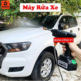 Mua Máy Rửa Xe Dùng Pin Mini HITA | Máy Xịt Rửa Tăng Áp Kèm Đầu Tưới Cây Đa Năng – Thiết Kế Hiện Đại Tối Ưu D Danido