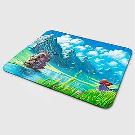 Mua Miếng lót chuột mẫu Ghibli Núi Đồi (20x24 cm) - Hàng Chính Hãng