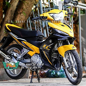 Tem rời EX 2011-2014 LC vàng đen tổ ong