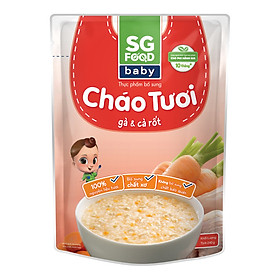 Cháo Tươi Baby Gà Cà Rốt SG Food (240g)