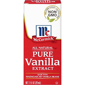 Mua TINH CHẤT VANILLA TỰ NHIÊN Non-GMO McCormick All Natural Pure Vanilla Extract  29ml (1 oz)