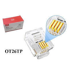 Mua ĐẦU MẠNG ĐIỆN THOẠI RJ11 UNITEK 100C/1 HỘP - HÀNG CHÍNH HÃNG