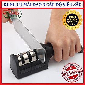 Dụng cụ mài dao nhật 3 rãnh mini siêu sắc bén cao cấp Mài dao nhật