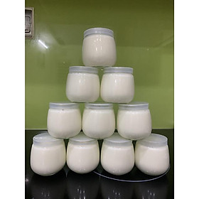 Mua Hũ thủy tinh làm sữa chua  chưng yến 200 ml dáng béo bụng PEAFLO