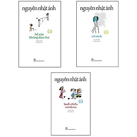 Combo Nguyễn Nhật Ánh: Nữ Sinh- Bồ Câu Không Đưa Thư và Buổi Chiều Windows ( Tặng kèm Sổ Tay Xương Rồng)