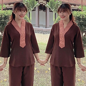 Đồ Lam Đi Chùa# Cà Vạt Vải Tơ Lụa, Đũi # Đồ Bộ Nữ # Quần Áo Nữ