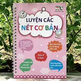 Sách luyện các nét cơ bản Thanh Nga