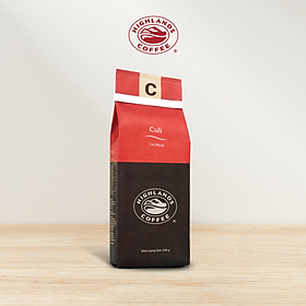 Hình ảnh Cà Phê Rang Xay Culi Highlands Coffee (200g)