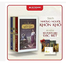 Sách Những người khốn khổ, tiểu thuyết văn học, tiểu thuyết kinh điển Pháp, Huy Hoàng Bookstore