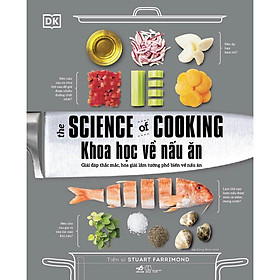 Sách Khoa học về nấu ăn The science of cooking (Bìa cứng)