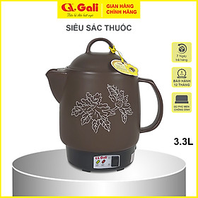 Mua Ấm nấu thuốc bắc  thuốc nam Gali  mã GL-1822 dung tích lớn  siêu sắc nấu đa năng nấu canh thảo mộc  trà dưỡng sinh  tiềm thực phẩm  Bảo hành 12 tháng Gali  cam kết hàng chính hãng