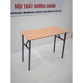 Bàn gấp gọn,chân sắt mặt gỗ công nghiệp HG FURNITURE