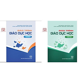 Hình ảnh Sách - Combo Giáo trình giáo dục học tập 1,2 - NXB Đại học Sư Phạm