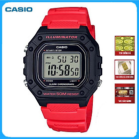 Đồng hồ nam dây nhựa Casio W-218H-4BVDF