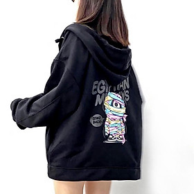 (NEW) ÁO HOODIE - ÁO KHOÁC NỈ HỌA TIẾT HOẠT HÌNH 4 MÀU