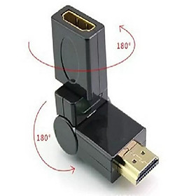 Mua Đầu đổi góc HDMI- 1 đầu đực 1 đầu cái- xoay 180 độ