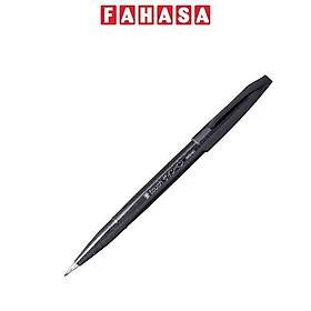 Bút Lông Màu Nước Touch Pentel SES15C-A - Đen