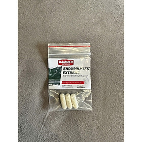 (GÓI LẺ) Muối điện Giải Hammer Nutrition Endurolytes Extreme Hũ (120 viên ) Muối GU