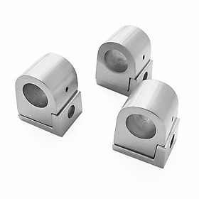 Mua Bộ 3 bas thanh treo đồng mạ chorme cao cấp lỗ phi 16