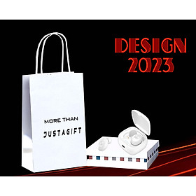 Mua DESIGN 2023 - Quà tặng bạn trai - Quà tặng bạn gái - Tai Nghe Bluetooth 5.0 Không Dây Nhét Tai Mini - Thể Thao Thông Minh loại 1 - FULL túi hộp quà tặng sang trọng