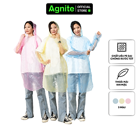 Mua Áo mưa thiết kế thời trang Agnite - Chất liệu PE siêu dai - Màu sắc đa dạng - VS4073