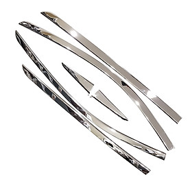 Bộ ốp nẹp viền kính INOX Cao cấp dành cho xe Suzuki Ertiga 2019 - Full chi tiết