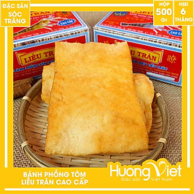 Đặc Sản Sóc Trăng - Bánh Phồng Tôm Liễu Trân Cao Cấp 500G, Bánh Phồng Tôm Sóc Trăng Đậm Đà Tôm