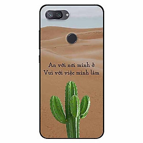 Ốp lưng in cho Xiaomi Mi 8 Lite Mẫu An Với Nơi Mình Ở
