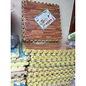 Mua Xốp trải sàn vân gỗ dầy 1cm kích thước rộng 60 dài 60 cm