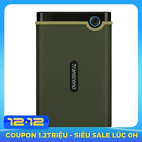 Ổ Cứng Di Động Transcend M3G 1TB Slim USB 3.0/3.1 TS1TSJ25M3G - Hàng Chính Hãng