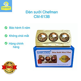 Mua Đèn sưởi nhà tắm Chefman  3 bóng  - Hàng chính hãng