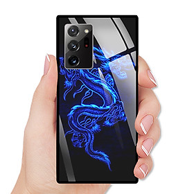 Ốp Lưng Điện Thoại SAMSUNG GALAXY NOTE 20 ULTRA - Mặt Lưng Kính Cường Lực - 0270 DRADON02 - Hàng Chính Hãng